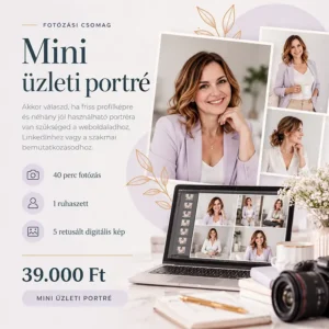 mini üzleti portré csomag